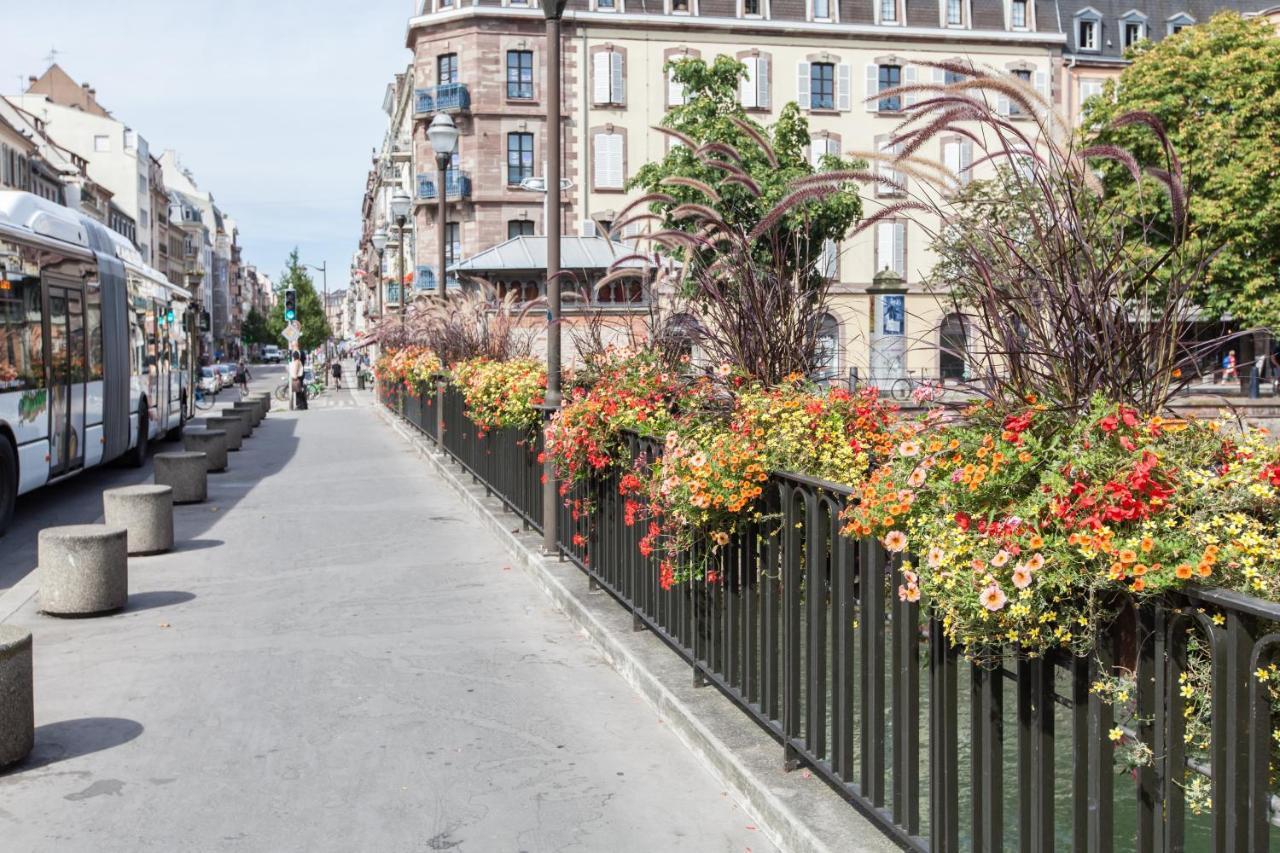 L'Appart Du Quai Avec Terrasse Strasbourg Kültér fotó