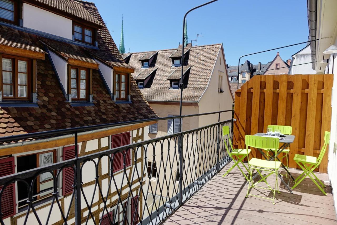 L'Appart Du Quai Avec Terrasse Strasbourg Kültér fotó